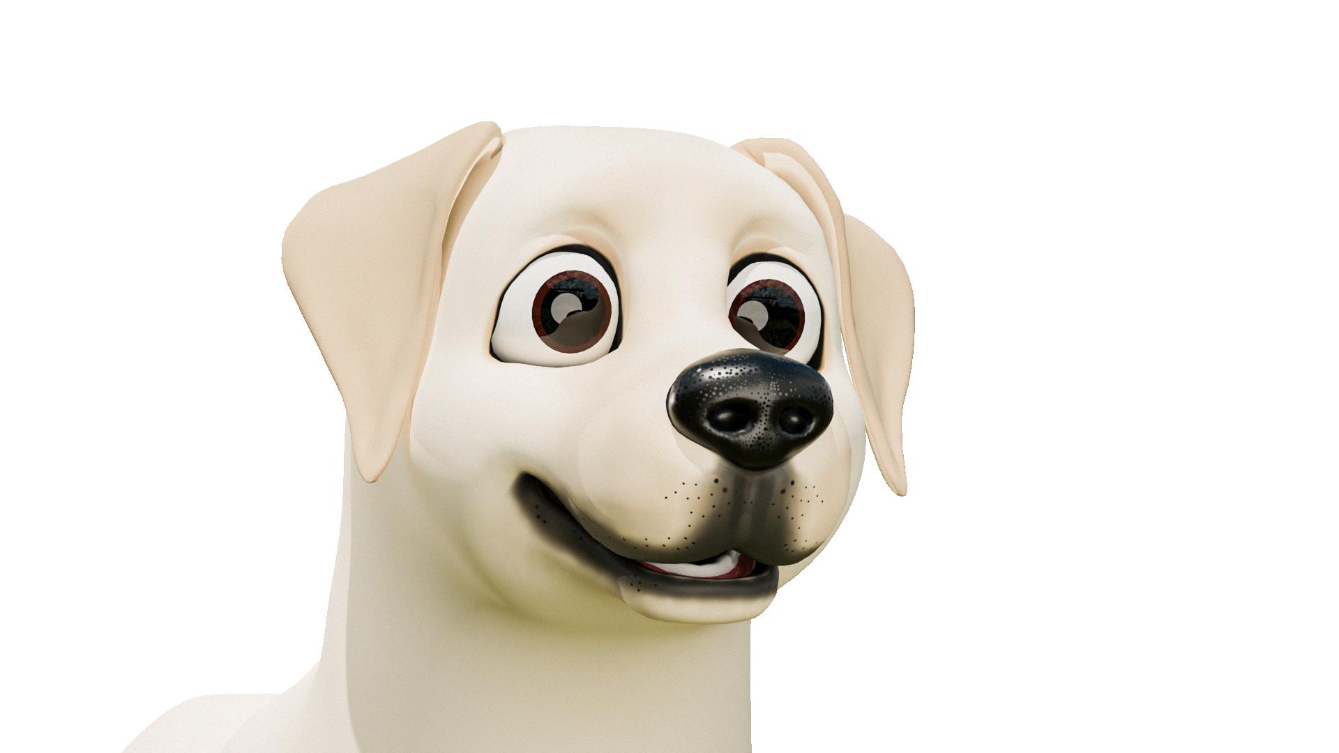 3D Cartoon Dog
