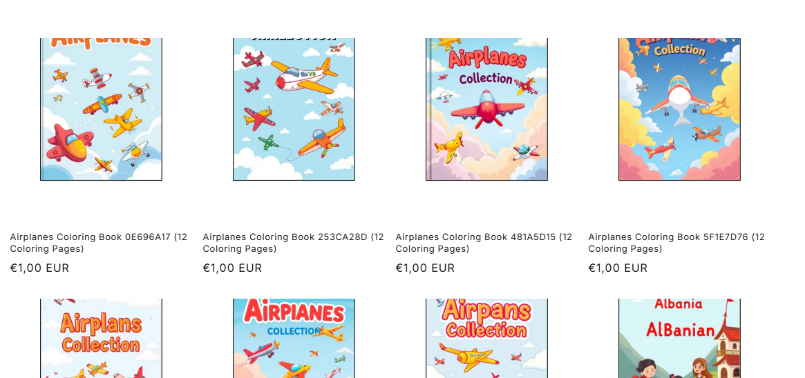AI automated Coloring Books for Kids